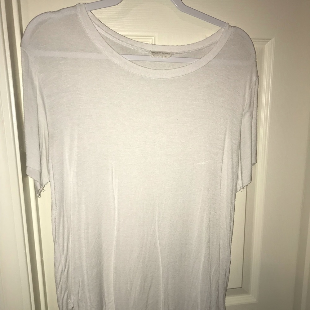 White short sleeve T-shirt